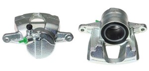 Bremsecaliper, Framaksel, Foran akselen, Venstre, FIAT BRAVO II, IDEA, STILO, LANCIA MUSA, YPSILON, 77364646, 9949336