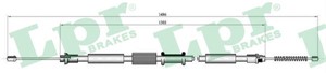 Kabel, parkeringsbremse, Venstre, FIAT PUNTO, PUNTO Cabriolet, PUNTO Van, 7747332