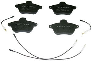 Bremseklosser sett, Framaksel, CITROËN XM, XM Break, 6000009363, 6000009999, 95659639, 95659640, 95659939