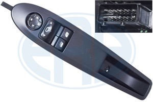 Bryter, vindusløfter, Foran venstre, CITROËN DS3, 6490 FF, 98 127 148 XT