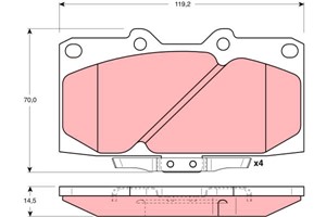 Bremseklosser sett, Framaksel, NISSAN 200SX Coupé, 41060-74F90, 41060-74F91, 41060-74F92, 41080-30P26, 41080-40P27, D1060-74F92