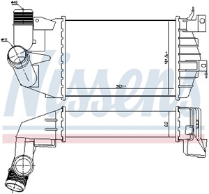 Ladeluftkjøler, OPEL,VAUXHALL, 13213402, 6302 072, 6302 076, 93187214