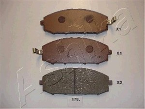 Bremseklosser sett, Framaksel, NISSAN PATROL GR Wagon V, 41060VB290, 41060VB291, 41060VC091, 41060VC290, D1060VC091, D1060VC290
