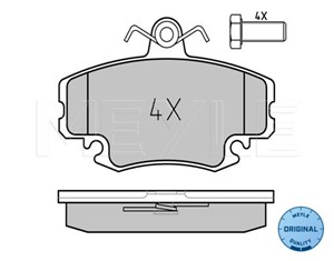 Bremseklosser sett, Framaksel, PEUGEOT,RENAULT, 41 06 021 92R, 4250.41, 4250.70, 4253.10, 60 00 008 126, 60 25 070 807, 60 25 071 042, 7