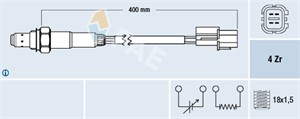 Lambdasonde, MITSUBISHI CARISMA, CARISMA Sedan, LANCER VII, LANCER Kombi VII, SPACE STAR Minibus, minivan, VOLVO S40 I, V40 Kombi, 3087