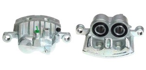 Bremsecaliper, Framaksel, Venstre, Bak akselen, MITSUBISHI DELICA / SPACE GEAR, L 300 Flak/chassi III, L200, L400 Buss, L400 Skåp, MR205