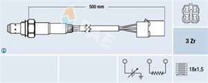 Lambdasonde, SUBARU, 22690-AA090, 22690-AA091, 22690-AA150, 22690-AA170, 22690-AA180, 22690-AA190, 22690-AA270, 22690-AA310, 22690-AA330