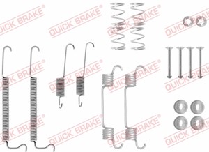 Tilbehørsett, bremsesko, Bakaksel, CHEVROLET SPARK, OPEL ANTARA A
