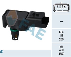 Sensor, sugerørtrykk, CITROËN,MINI,PEUGEOT, 13 62 7 535 069, 1922 R6, 1922.R6, 7 353 069, 7 535 069, 7535069, V7.535.069.80