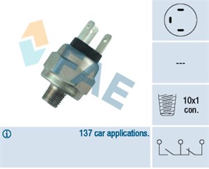 Bremselysbryter, AUDI,VW, 000 545 55 09, 030 109 601 AD, 030 109 601 AH, 032 109 601 E, 113 945 515 D, 113 945 515 G, 30 109 601 AD, 30