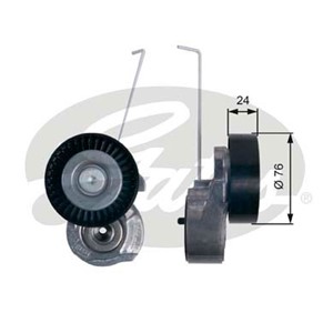 Strammerull, kilerem med ribber, LAND ROVER FREELANDER 2, VOLVO S60 II, S80 II, V60 I, V70 III, XC60 SUV I, XC70 II, XC90 I, 30677214, 3