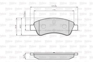 Bremseklosser sett, Framaksel, CITROËN,PEUGEOT, 1611140680, 1611293980, 1613192280, 1614005880, 1637014580, 4251.03, 425218, 4252-18, 42