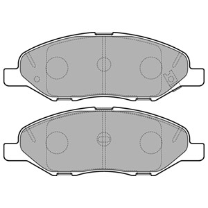 Bremseklosser sett, Framaksel, NISSAN CUBE, MICRA III, NOTE, NOTE VAN, TIIDA Halvkombi, TIIDA Sedan, 41060-AX085, 41060-RN22A