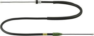 Kabel, parkeringsbremse, Bakre venstre, RENAULT CLIO II, CLIO Skåp/halvkombi II, 8200 087 979, 8200 700 184