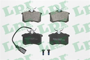 Bremseklosser sett, Bakaksel, FORD,SEAT,VW, 1133447, 1207519, 1343513, 1345337, 1386603, 5M212M008AA, 5M2J2M008AA, 7M3698451, 7M3698451B
