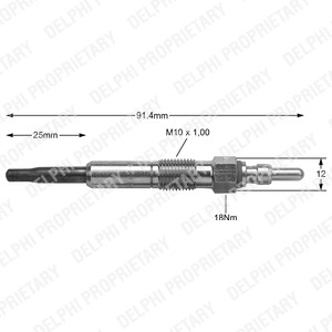 Glødeplugg, AUDI,DACIA,FIAT,FORD,NISSAN,OPEL,RENAULT,SEAT,SKODA,VAUXHALL,VOLVO,VW, 1037204, 11065-BN701, 1214020, 1214082, 1275498, 1275