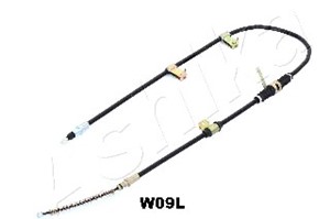 Kabel, parkeringsbremse, Bakre venstre, Venstre, CHEVROLET AVEO / KALOS Halvkombi, AVEO / KALOS Sedan, DAEWOO KALOS, KALOS Sedan, 965348