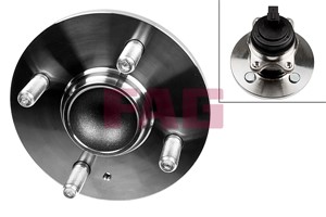Hjullagersett, Bakaksel, HYUNDAI ACCENT III, ACCENT Sedan III, GETZ, i10 I, i20 I, KIA PICANTO, RIO II, RIO Sedan II, 527501G100, 52750-