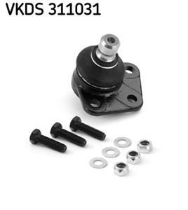 Bærekule, framaksel, Høyre eller venstre, Nede, SKODA,VW, 6U0 407 365