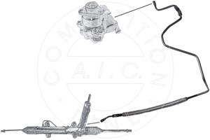 Hydraulikkslange, styring, Fra hydraulikkpumpe til styresnekke, AUDI,SEAT,SKODA,VW, 6N1 422 893F