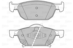 Bremseklosser sett, Framaksel, HONDA ACCORD VIII, ACCORD Kombi VIII, CIVIC IX, 45022TL1G00, 45022-TL1-G00, 45022TL1G01, 45022-TL1-G01, 4
