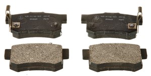 Bremseklosser sett, Bakaksel, HONDA ACCORD VII, ACCORD Tourer VII, CR-V II, 06430S0KJ01, 06430S0NJ00, 06430S2XJ00, 06430S3NJ00, 06430S7A