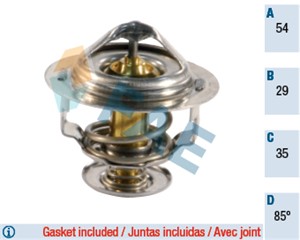 Termostat, kjølemiddel, HYUNDAI,KIA, 25500-27000, 25500-27000AT