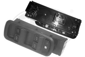 Bryter, vindusløfter, Foran venstre, FORD FIESTA VI, 1513280, 1536538, 1547738, 8A6T-14A132-CA, 8A6T-14A132-CB, 8A6T-14A132-CC