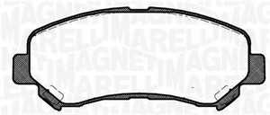 Bremseklosser sett, Framaksel, NISSAN QASHQAI / QASHQAI +2 I, X-TRAIL, SUZUKI KIZASHI, 5581057L00, 5581057L03, AY040NS132, AY040NS152, D