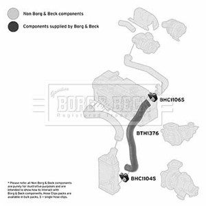 Ladeluftslange, Foran, Nede, Venstre, OPEL VECTRA B, VECTRA B Halvkombi, VECTRA B Kombi, VAUXHALL VECTRA, 24444177, 5860759