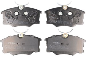 Bremseklosser sett, Foran, OPEL CORSA B Skåp/halvkombi, 000 444 869 4, 04420748, 093168456, 1605021, 2479950/8G, 4412894, 4420748, 44486
