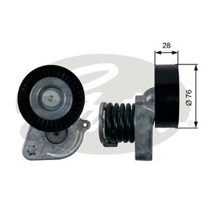 Strammerull, kilerem med ribber, MERCEDES-BENZ, 2712000470, A2712000470