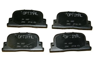 Bremseklosser sett, Bakaksel, TOYOTA CALDINA Kombi, CAMRY, PRIUS Liftback, SOLARA Coupé, LEXUS ES, 0446632030, 0446632040