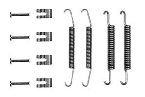 Tilbehørsett, bremsesko, Bakaksel, ABARTH,FIAT,LANCIA,SEAT, 655061000, 755061, 7550610, 945061000000