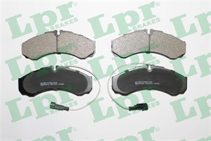 Bremseklosser sett, Bakaksel, NISSAN CABSTAR, 5001868609, D4060MB40A