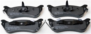 Bremseklosser sett, Bakaksel, MERCEDES-BENZ M-KLASS [W163], 163 420 01 20, 163 420 04 20, 163 420 24 20, 1634200120, 1634200420, 424 711