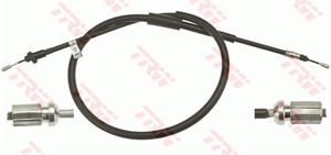Kabel, parkeringsbremse, RENAULT MODUS / GRAND MODUS, 82 00 214 750, 82 00 673 249