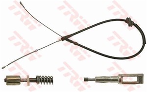 Kabel, parkeringsbremse, Bak, Høyre, Venstre, AUDI 100 C2 Avant, 100 C2 Sedan, 100 C3 Avant, 100 C3 Sedan, 443 609 721 F, 443 609 721 K,