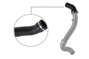 Ladeluftslange, MERCEDES-BENZ E-KLASS [W210], E-KLASS T-Model [S210], 210 520 00 01, 210 528 09 82 part1, 210 528 09 82, 210 528 10 82,