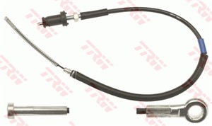 Kabel, parkeringsbremse, Bakre venstre, Høyre bak, Høyre, Venstre, LAND ROVER DEFENDER Cabrio, DEFENDER Pick Up, DEFENDER Station Wagon,