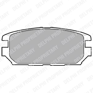 Bremseklosser sett, Bakaksel, DODGE,MITSUBISHI, MB857610, MB857-610, MB928067, MN102625, MR129-434, MR389582