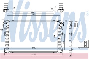 Ladeluftkjøler, TOYOTA RAV 4 III, RAV 4 IV, RAV 4 VAN IV, 1794026020, 1794026021, 1794026022