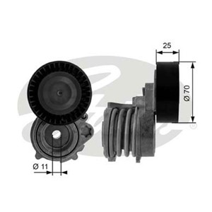 Strammerull, kilerem med ribber, BMW, 11287512758, 7512758