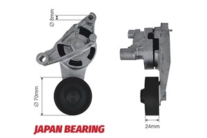 Strammerull, kilerem med ribber, AUDI,SEAT,SKODA,VW, 03G 903 315 A