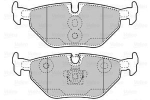 Bremseklosser sett, Bakaksel, BMW,MG,ROVER,SAAB, 34 21 1 164 499, 34 21 1 164 501, 34 21 4 398 213, 34 21 6 750 190, 34 21 6 761 239, 34