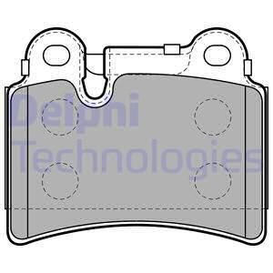 Bremseklosser sett, Bakaksel, VW TOUAREG, 7L6 698 451B