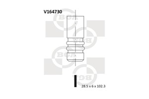 Innløpsventil, MERCEDES-BENZ,MITSUBISHI,SMART, 5175396AA, 6420530401