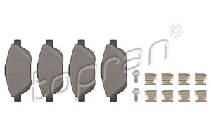 Bremseklosser sett, Framaksel, CITROËN,DS,OPEL,PEUGEOT, 16 070 831 80, 16 111 405 80, 16 172 756 80, 16 290 383 80, 3649095, 4254 31