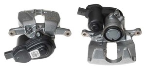 Bremsecaliper, Bakaksel, Foran akselen, Venstre, AUDI A6 C7, A6 C7 Avant, A7 Sportback, 4G0 615 403B