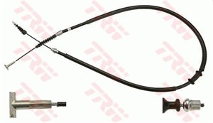 Kabel, parkeringsbremse, Bak, Høyre, FIAT BRAVO I, MAREA, MAREA Weekend, 46414289, 46460478, 46465949